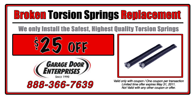 Spring Replacement Coupon